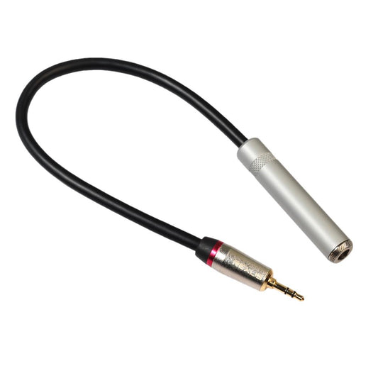3.5mm Male Plug to 6.35mm Female Guitar Amplifier Stereo Audio Cable 0.3m