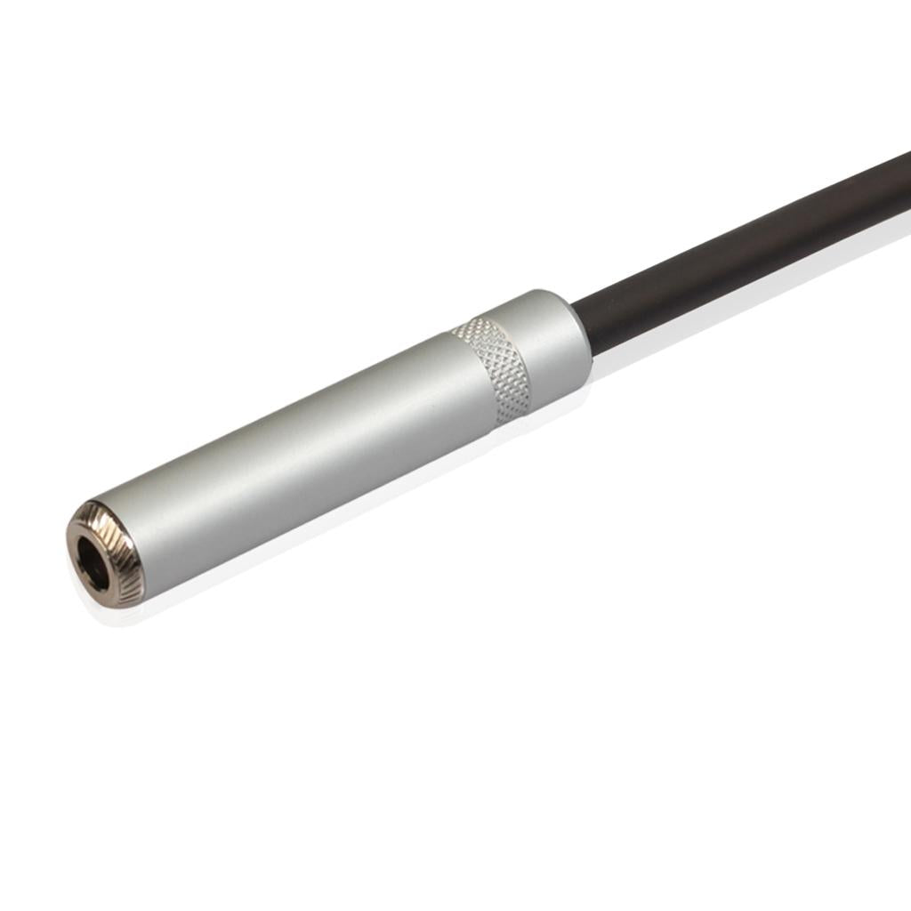 3.5mm Male Plug to 6.35mm Female Guitar Amplifier Stereo Audio Cable 0.6m