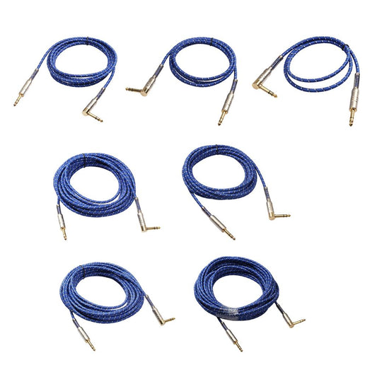 Male to Male TRS Stereo Audio Cable CableCreation 90 Degree 1 Meter