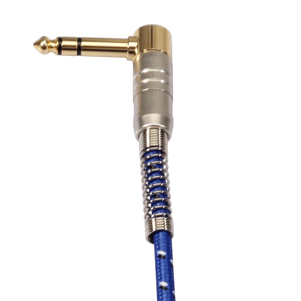 Male to Male TRS Stereo Audio Cable CableCreation 90 Degree 1 Meter