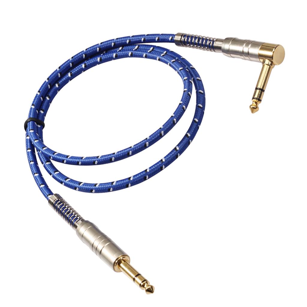 Male to Male TRS Stereo Audio Cable CableCreation 90 Degree 1 Meter