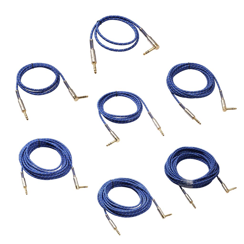 Male to Male TRS Stereo Audio Cable CableCreation 90 Degree 1 Meter