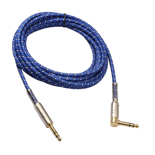 Male to Male TRS Stereo Audio Cable CableCreation 90 Degree 5 Meters