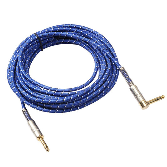 Male to Male TRS Stereo Audio Cable CableCreation 90 Degree 10 Meters