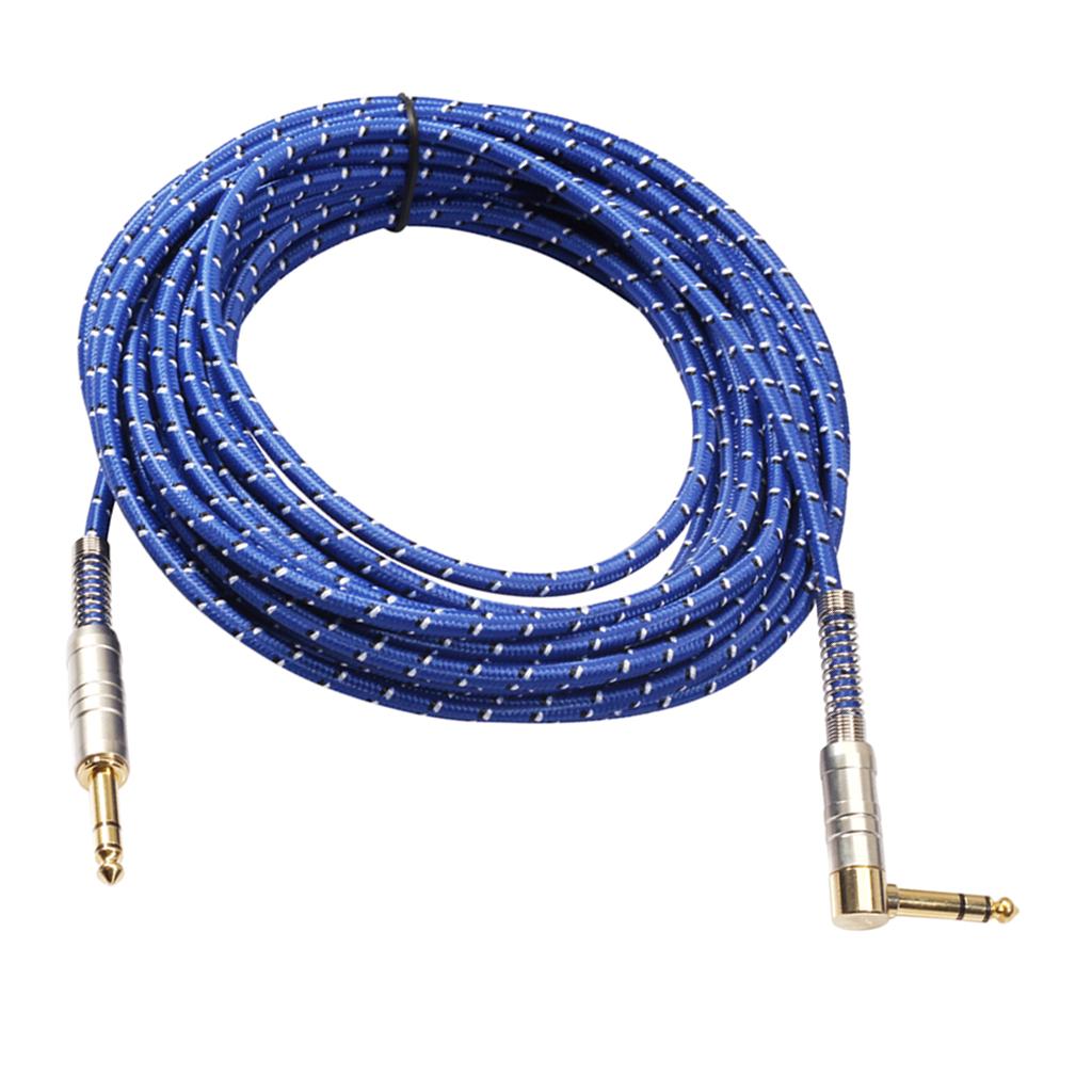 Male to Male TRS Stereo Audio Cable CableCreation 90 Degree 10 Meters