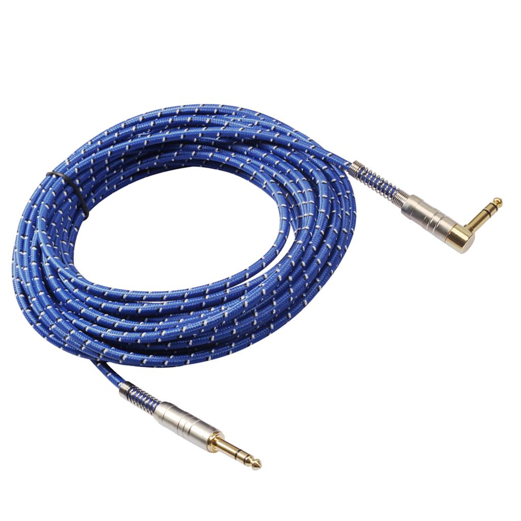 Male to Male TRS Stereo Audio Cable CableCreation 90 Degree 15 Meters