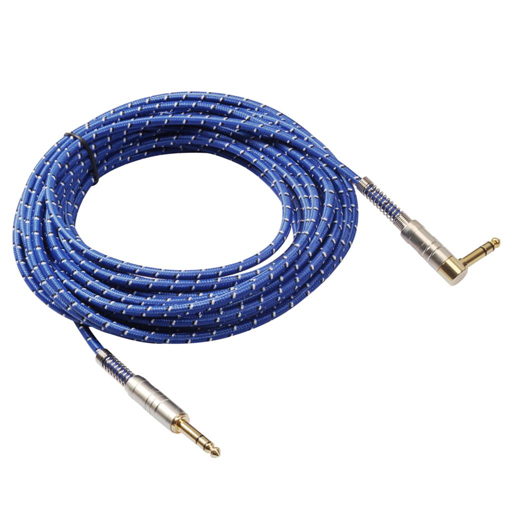 Male to Male TRS Stereo Audio Cable CableCreation 90 Degree 15 Meters