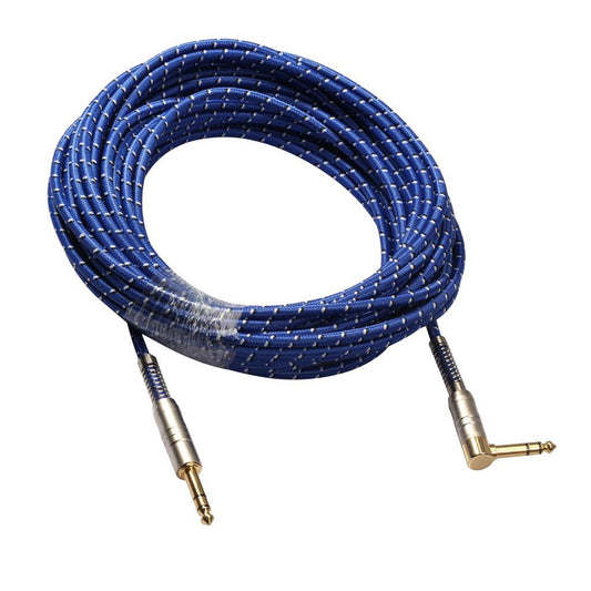 Male to Male TRS Stereo Audio Cable CableCreation 90 Degree 20 Meters