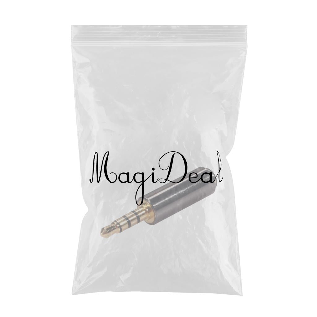 OMTP to CTIA Alloy Universal Earphone Headphone Mic Converter Adapter