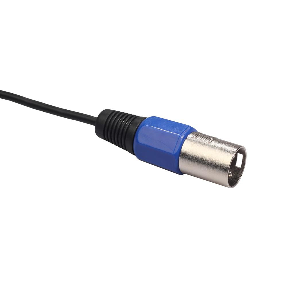 30cm 3P XLR Female Jack to Dual Male Splitter Adapter Audio Cable for Mic