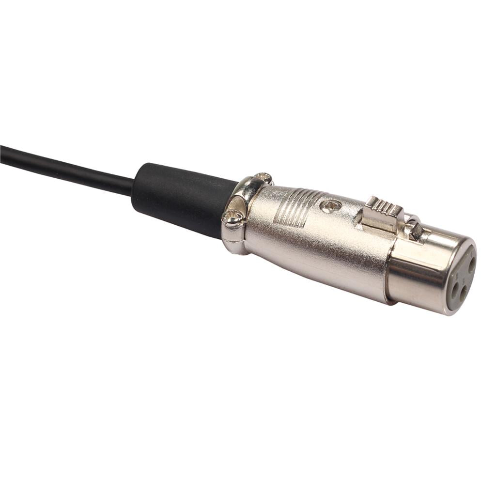 New 3Pin XLR 1 Male to 2 Female Audio Extension Cable For Mic,Mixer Recorder