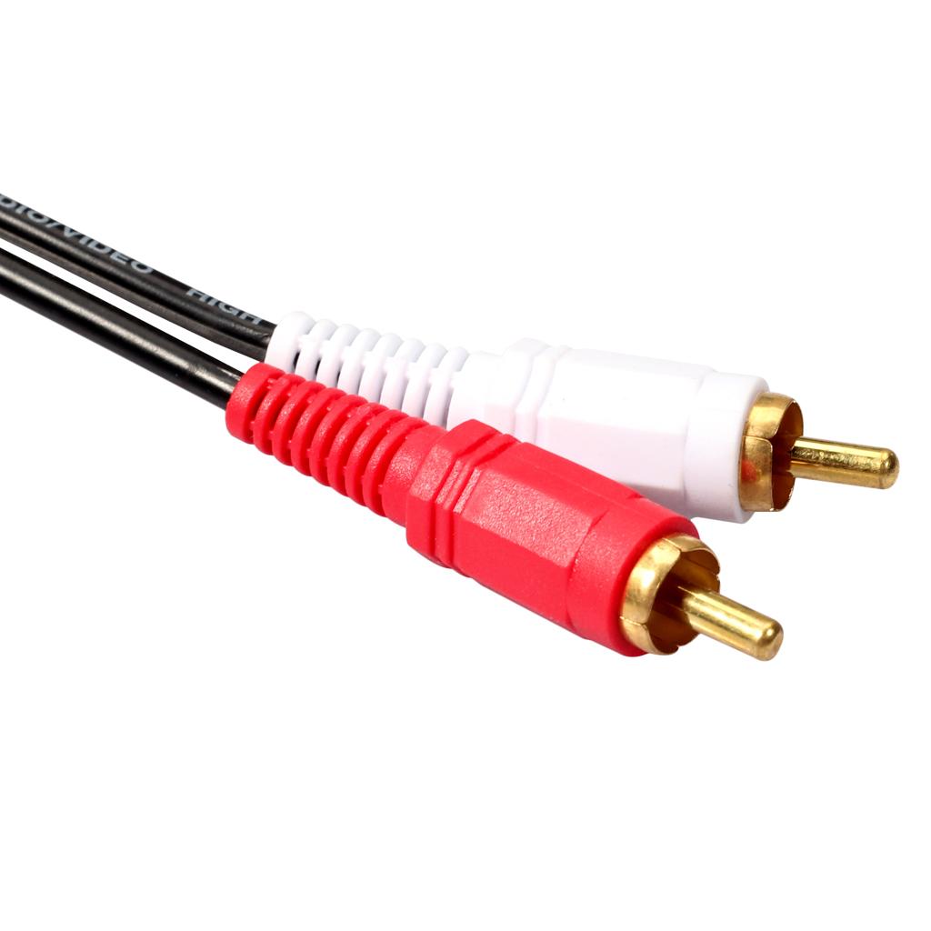 2 RCA Male to 2 XLR Female Audio Extension Cable for Mic, Mixer Recorder
