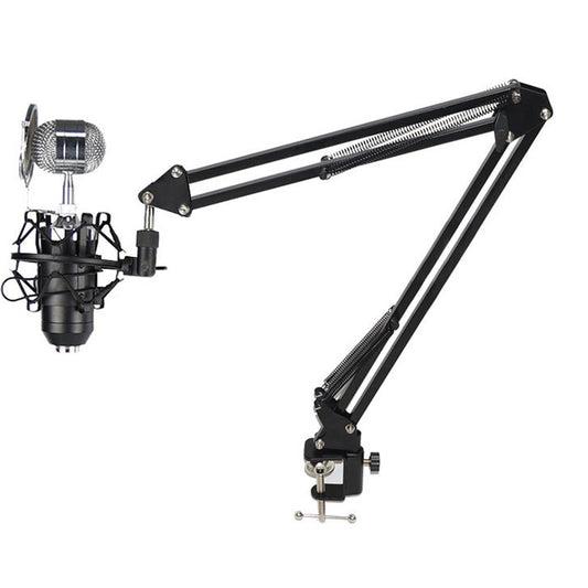 1 Sets Adjustable Microphone Stand with Suspension Scissor Arm 