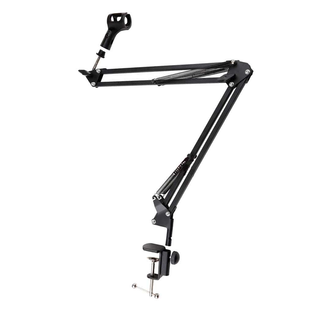 1 Sets Adjustable Microphone Stand with Suspension Scissor Arm