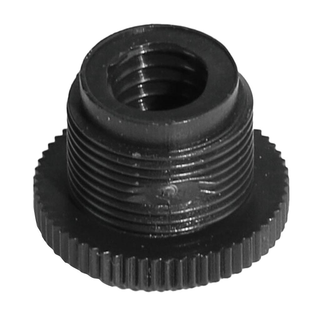 Plastic Screw Thread Adapter for Microphone Stand 5/8" Male to 3/8" Female
