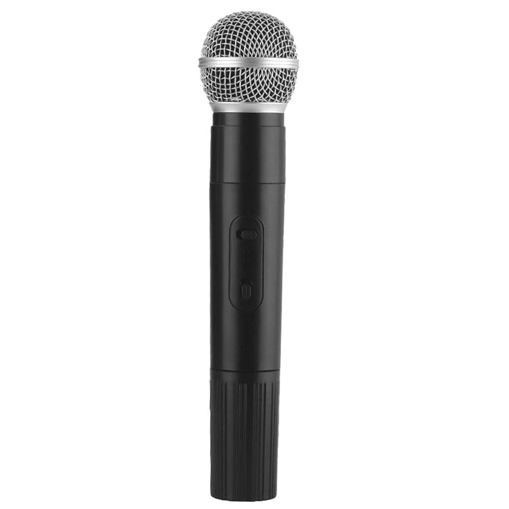 Classic Alloy & Plastic Wireless Handheld Microphone Props Fake Mic Toy