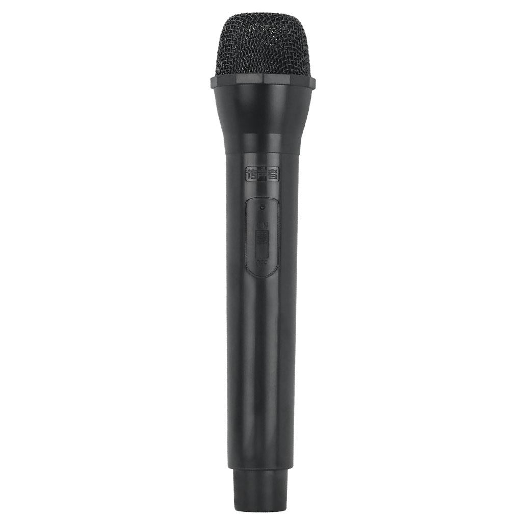 Artificial Plastic Wireless Microphone Props Fake Mic Toy Handheld Black