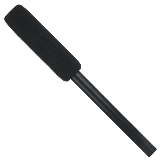 Plastic Interview Microphone Props Wireless Fake Mic Toy Handheld Black