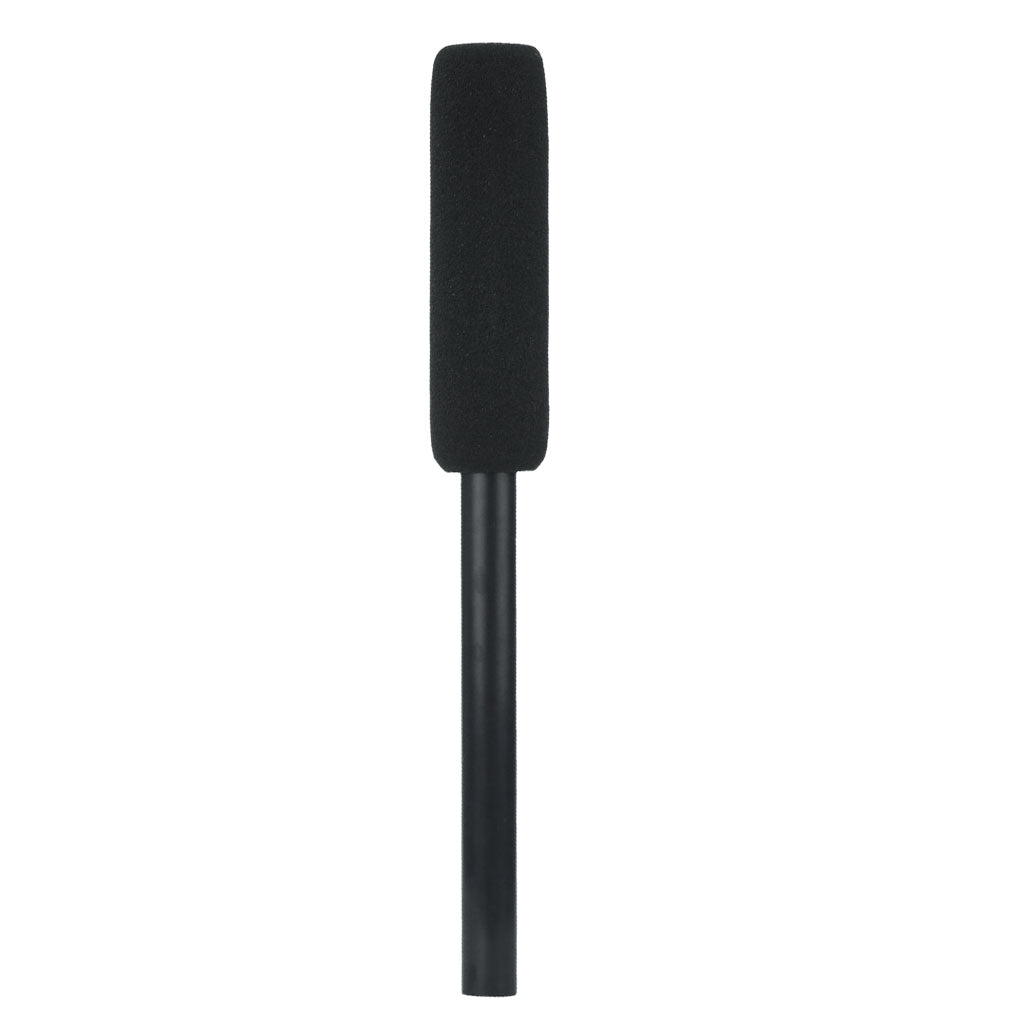 Plastic Interview Microphone Props Wireless Fake Mic Toy Handheld Black