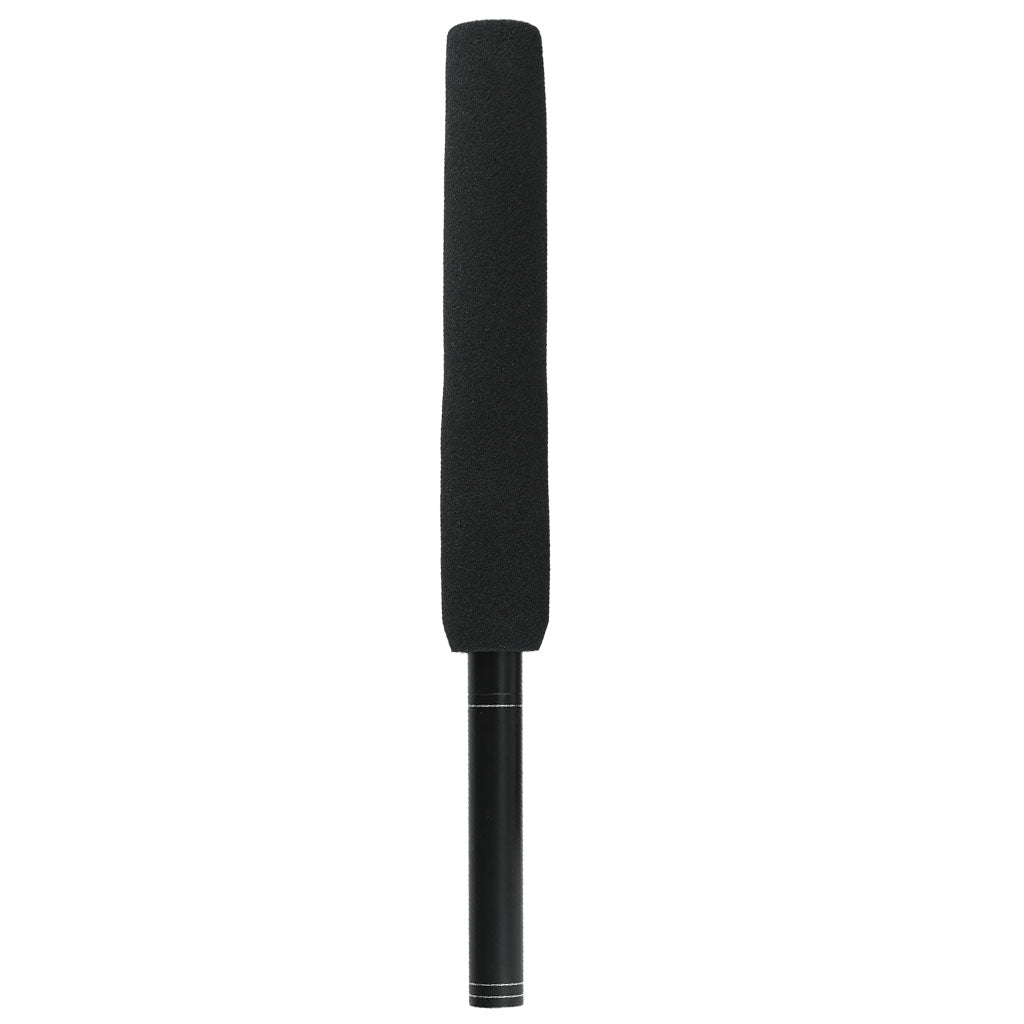 Classic Plastic Interview Microphone Props Fake Mic Toy Handheld Black 36cm