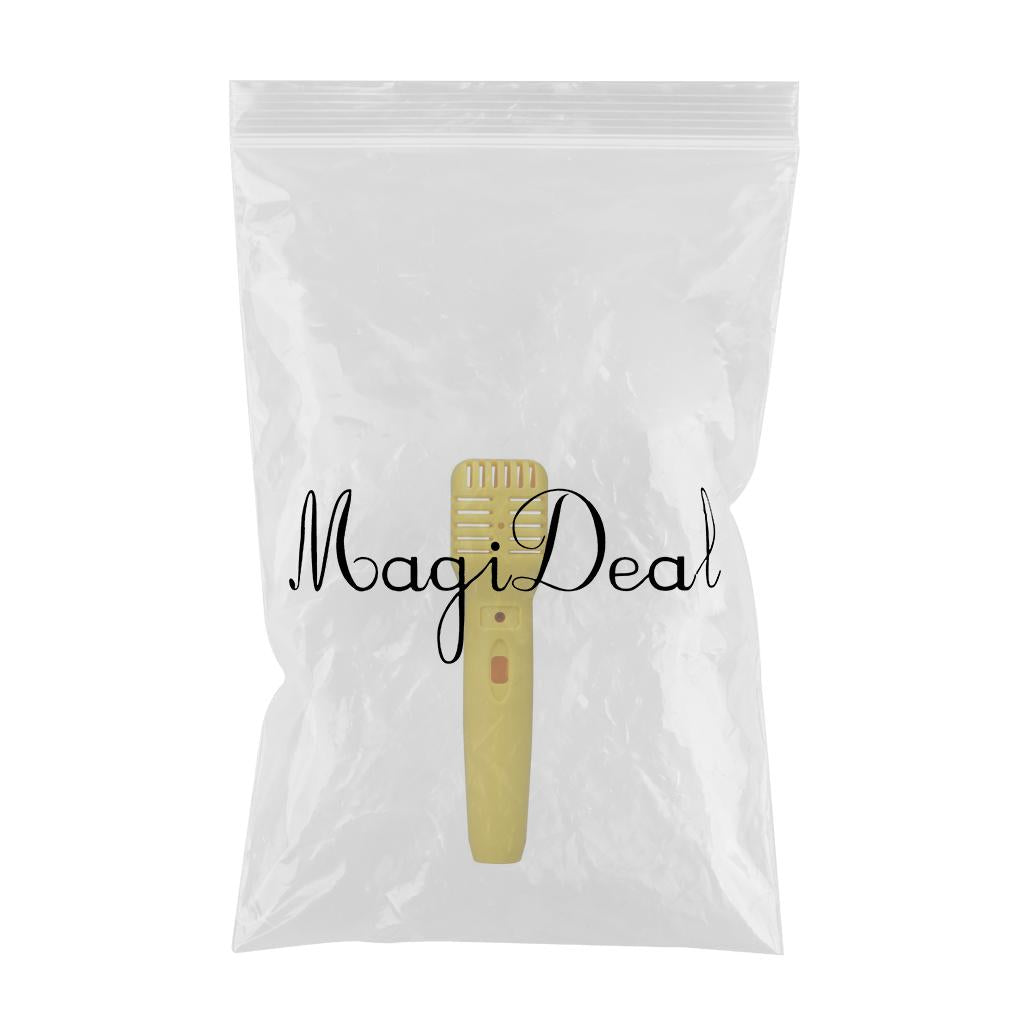 Little Anchorman Interview Props Plastic Microphone Yellow