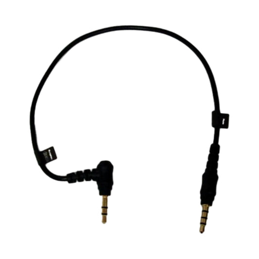 3.5mm TRS Patch Cable for Android iPhone Audio Video Recording Cable Adapter