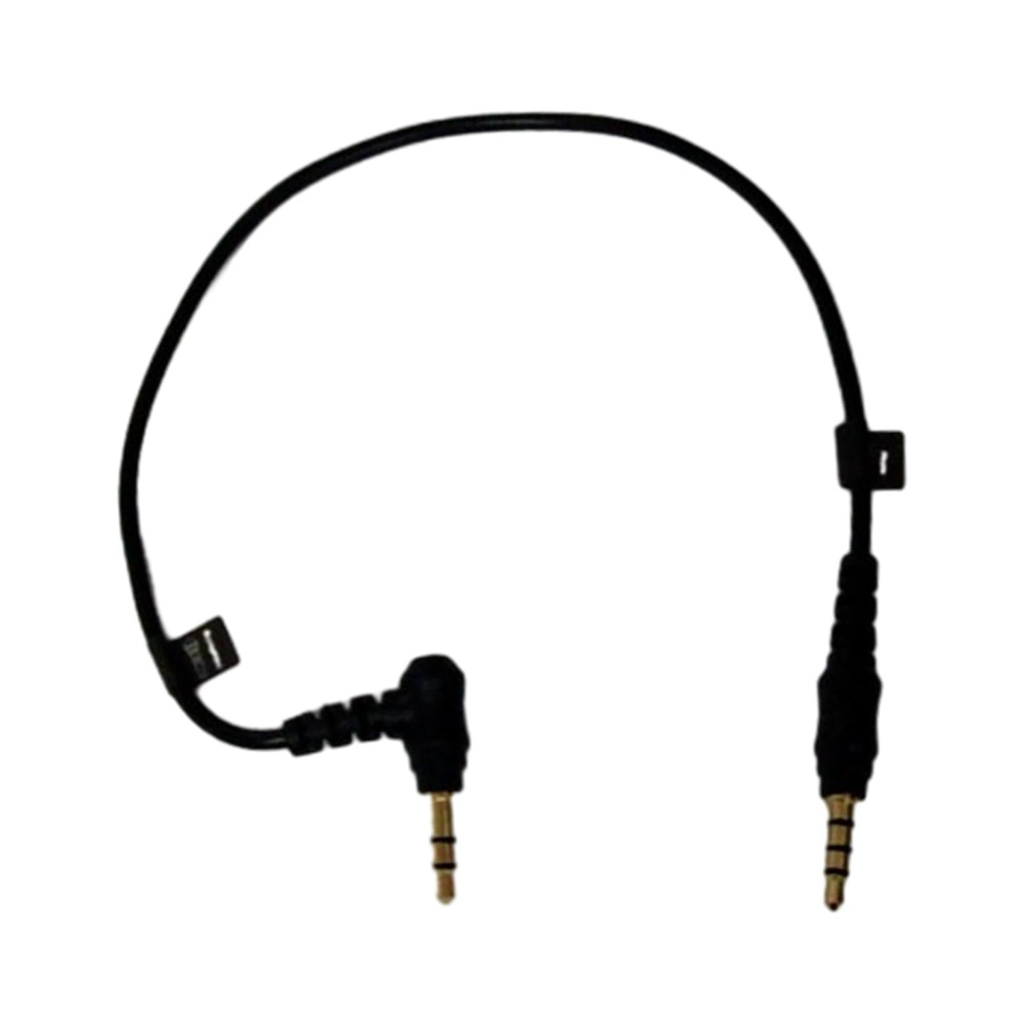 3.5mm TRS Patch Cable for Android iPhone Audio Video Recording Cable Adapter