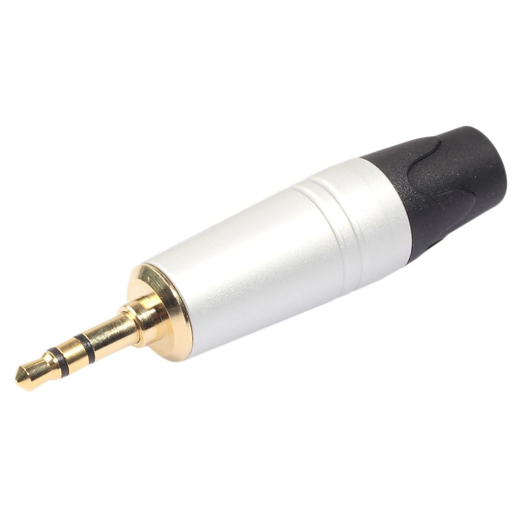 3.5mm Stereo Jack Plug Male Connector for DIY Audio Soldering for Microphone
