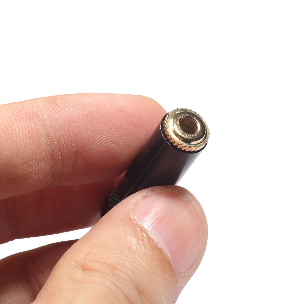3.5mm Stereo Jack Plug Female Connector for DIY Audio Soldering Microphone
