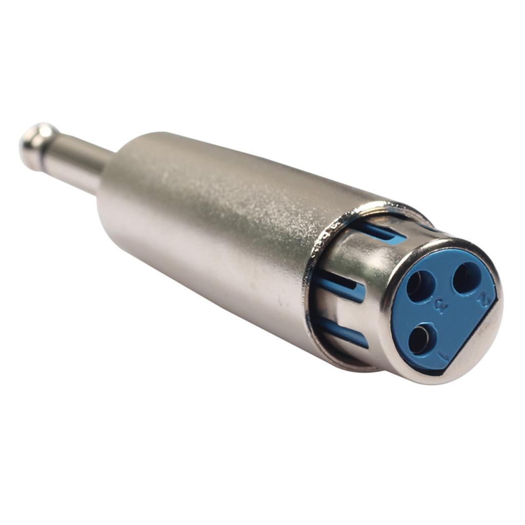6.35mm Mono Jack Male Connector for DIY Audio Soldering Microphone Guitar