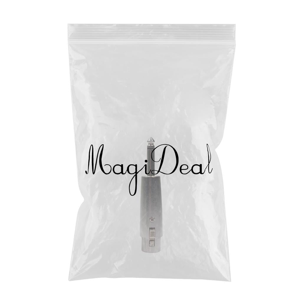 6.35mm Mono Jack Male Connector for DIY Audio Soldering Microphone Guitar