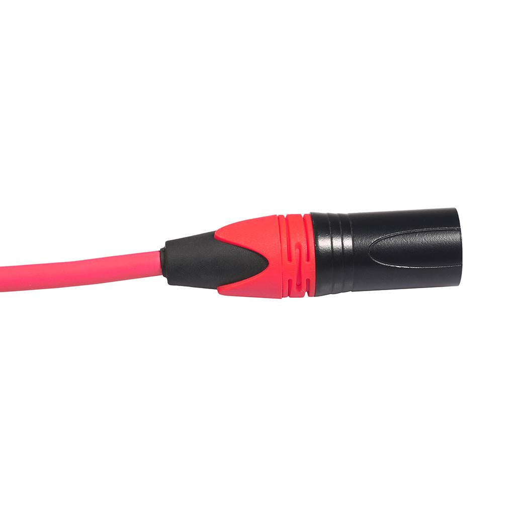 XK303 Male to Female Audio Cable For Microphone Sound Console Red 1m