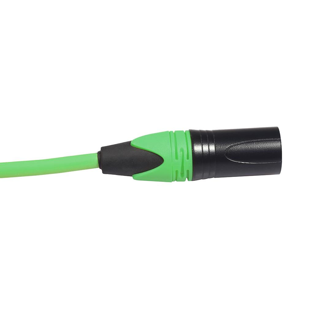XK303 Male to Female Audio Cable For Microphone Sound Console Green 1.8m