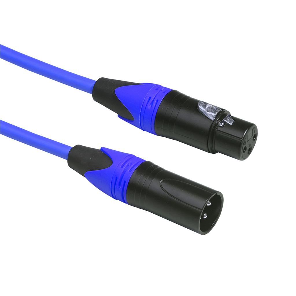 XK303 Male to Female Audio Cable For Microphone Sound Console Blue 1.8m
