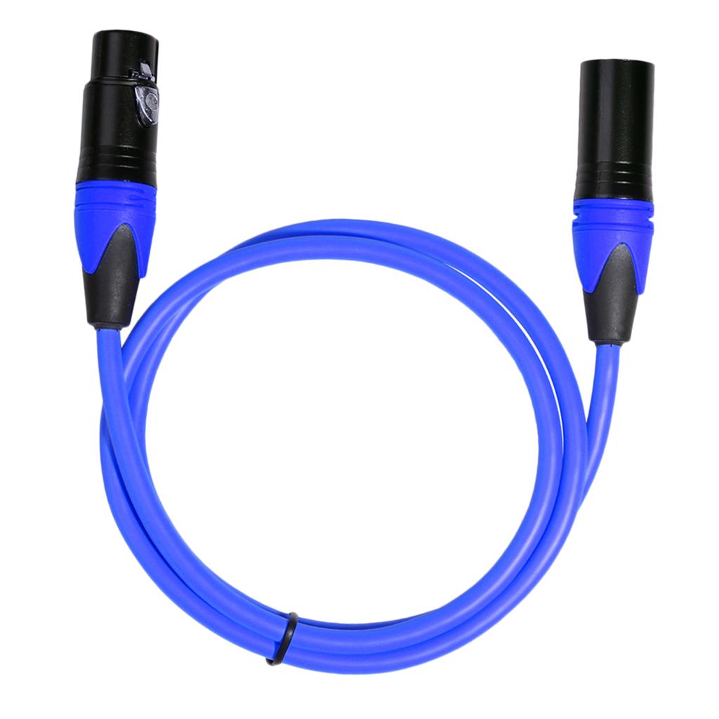XK303 Male to Female Audio Cable For Microphone Sound Console Blue 1.8m