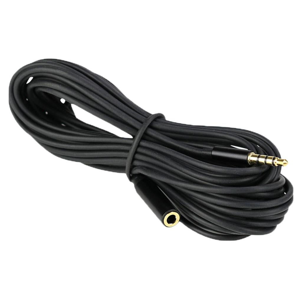 3.5mm TRRS Female to Male Connector Cable Wire for Microphone Cable Audio