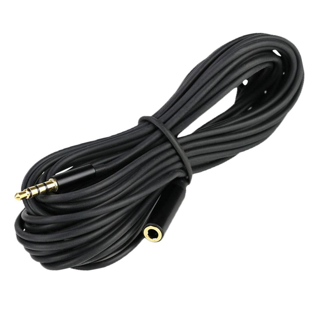 3.5mm TRRS Female to Male Connector Cable Wire for Microphone Cable Audio