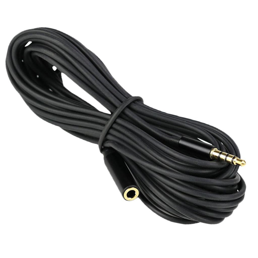 3.5mm TRRS Female to Male Connector Cable Wire for Microphone Cable Audio