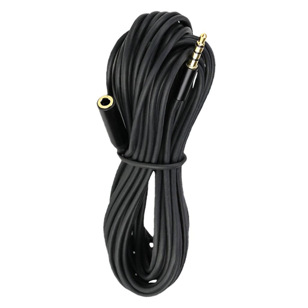 3.5mm TRRS Female to Male Connector Cable Wire for Microphone Cable Audio