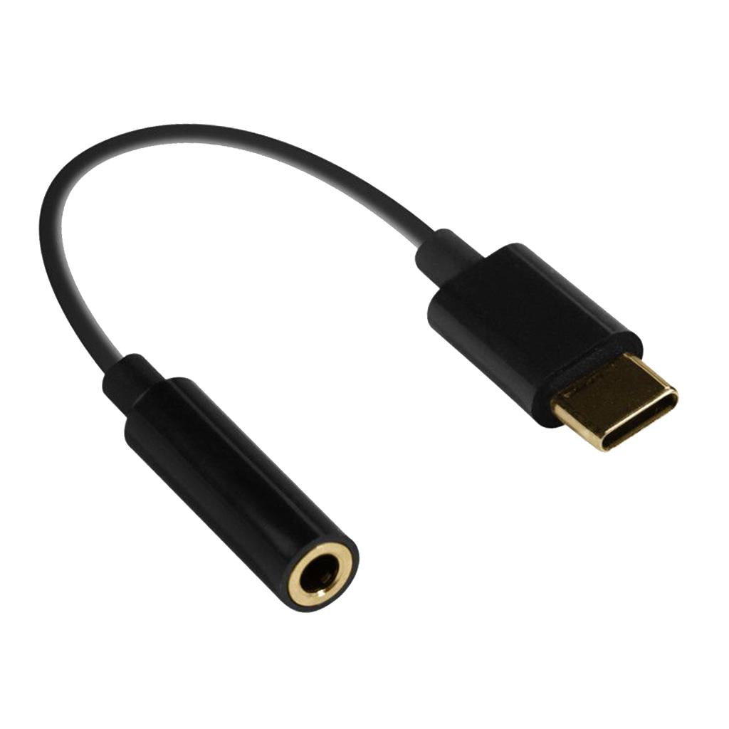 Audio Cable 3.5mm Stereo Male Plug Computer Mixer Cable for Type C Headphone