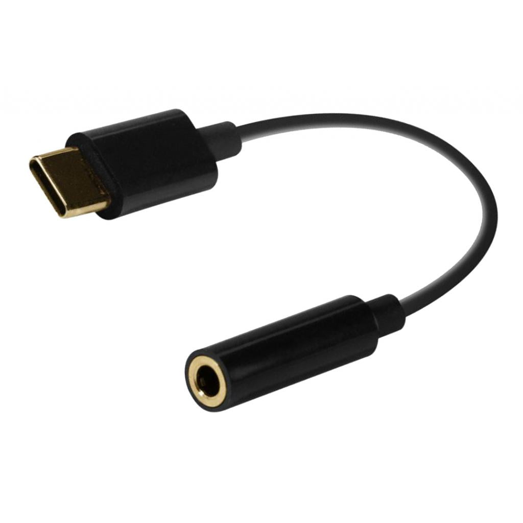 Audio Cable 3.5mm Stereo Male Plug Computer Mixer Cable for Type C Headphone
