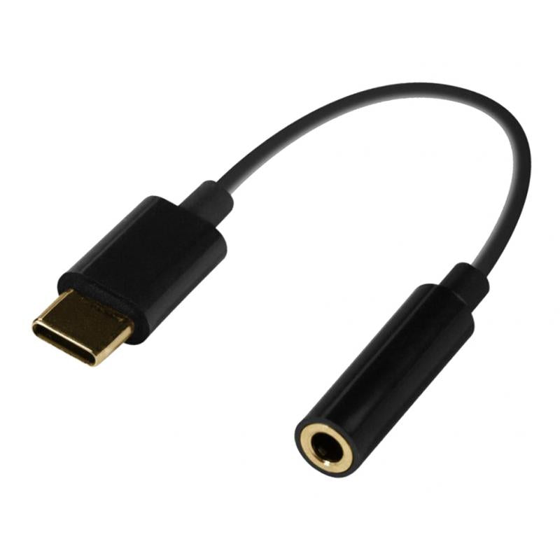 Audio Cable 3.5mm Stereo Male Plug Computer Mixer Cable for Type C Headphone