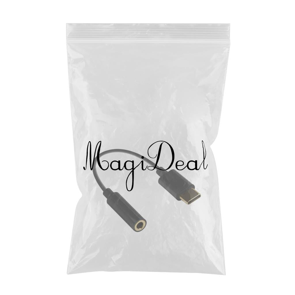 Audio Cable 3.5mm Stereo Male Plug Computer Mixer Cable for Type C Headphone