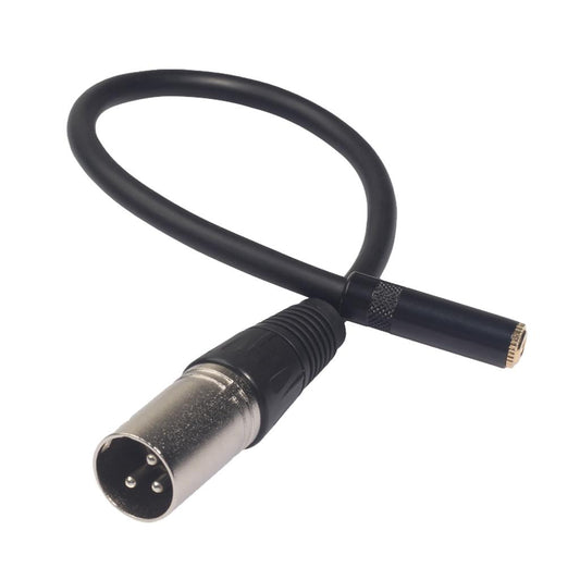 RCA/XLR Female to XLR Male XLR Headphone Cable Adapter Audio Line 30cm A