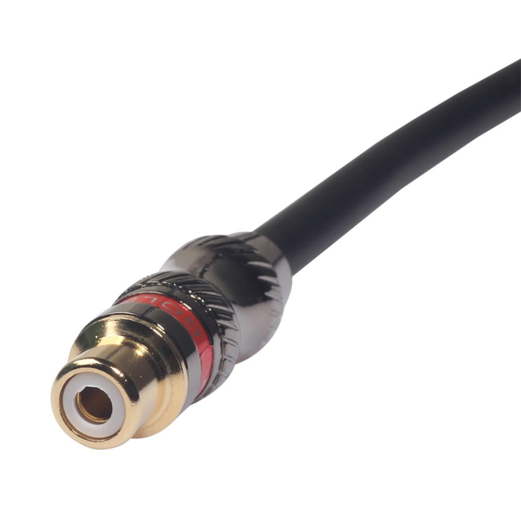 RCA/XLR Female to XLR Male XLR Headphone Cable Adapter Audio Line 30cm C