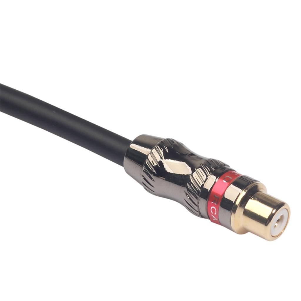 RCA/XLR Female to XLR Male XLR Headphone Cable Adapter Audio Line 30cm C