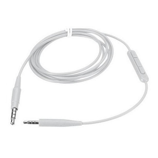 Headphone Audio Cable for Soundtrue Ear with Mic QC35 QC25 OE2 White