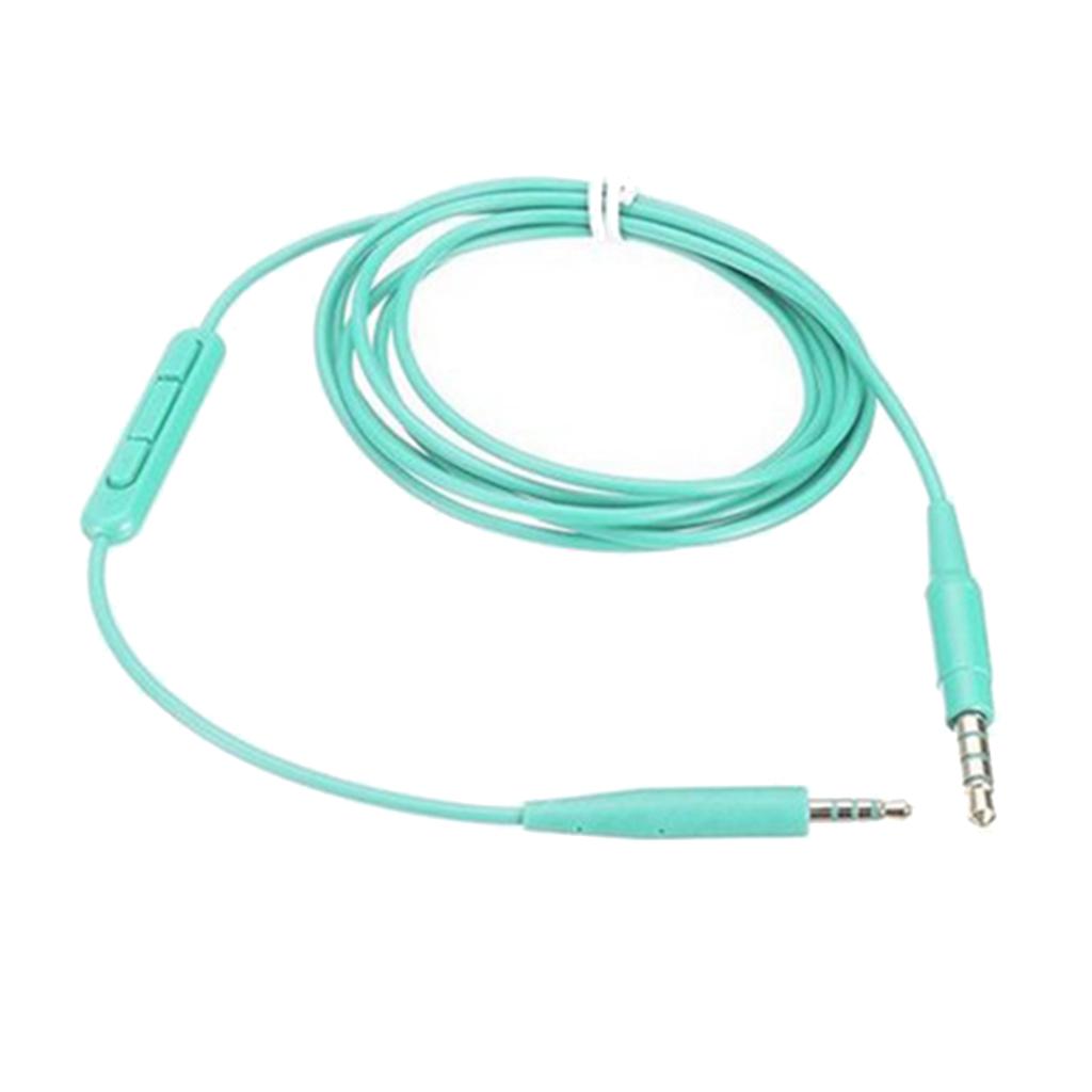 Headphone Audio Cable for Soundtrue Ear with Mic QC35 QC25 OE2 Green