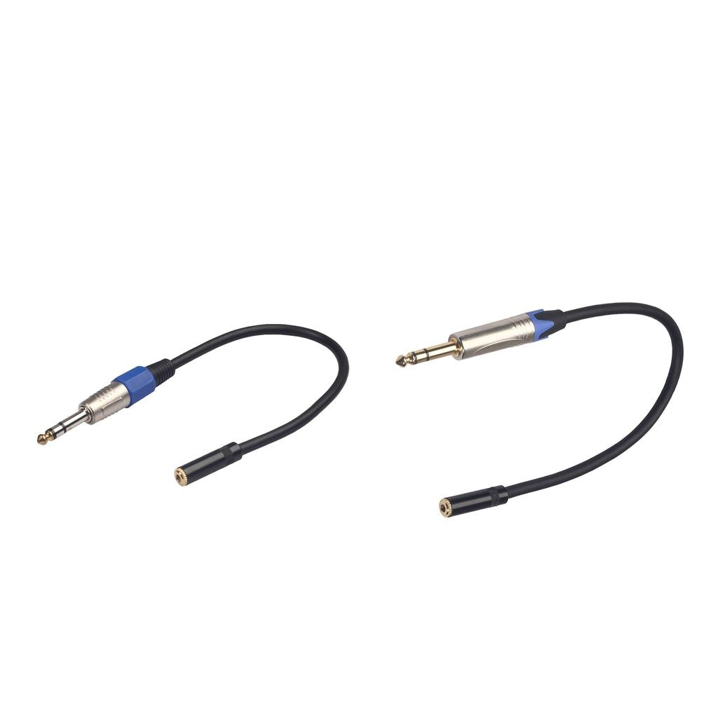 Audio Cable Cord Line 6.35mm Male to 3.5mm Female Connection 3094MF-03