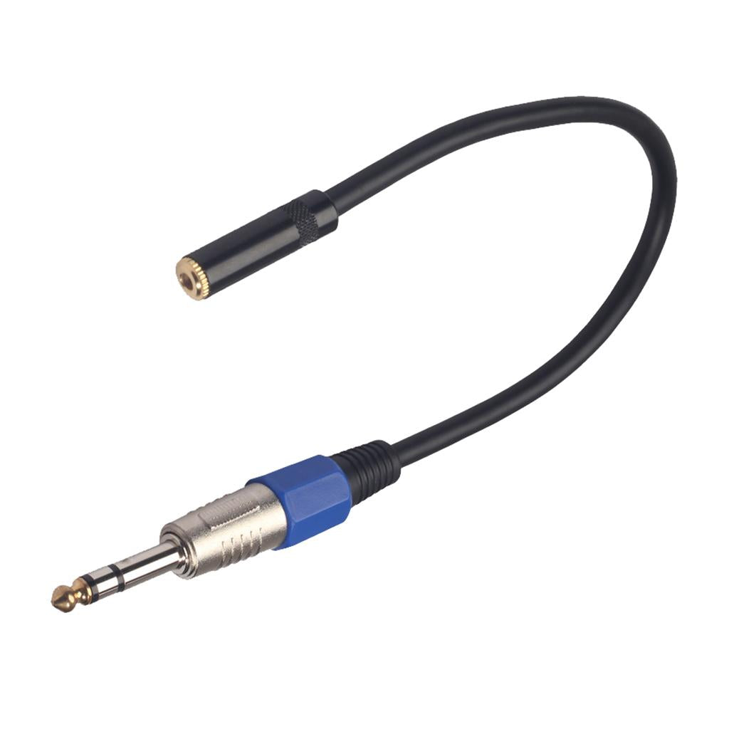 Audio Cable Cord Line 6.35mm Male to 3.5mm Female Connection 3094MF-03